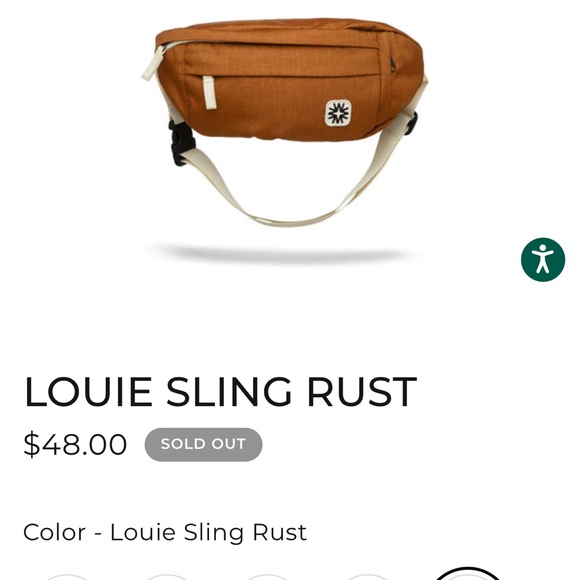 WALKER GOODS LOUIE SLING RUST - SOLD OUT - Picture 7 of 7
